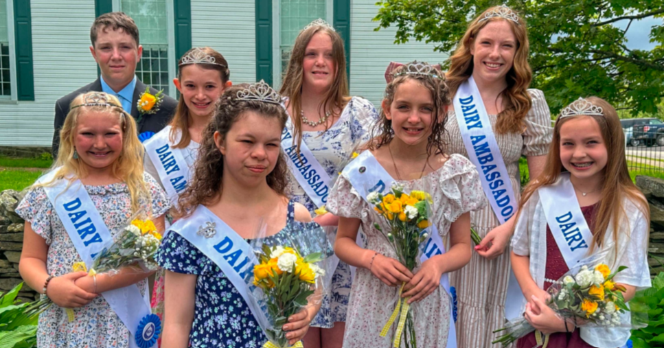 Susquehanna County Dairy Promotion Team is always prepared to celebrate and share dairy