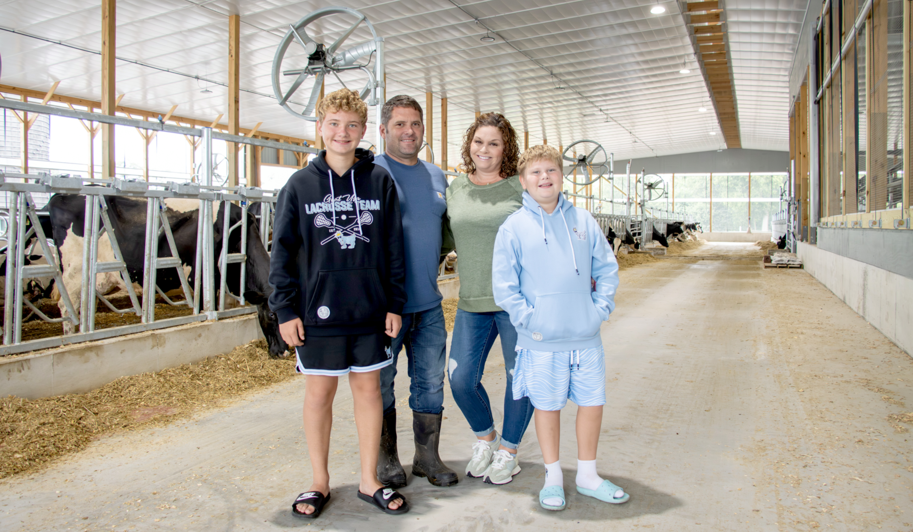 Nine months after fire, the cows are back home at Stoney Lawn Farm