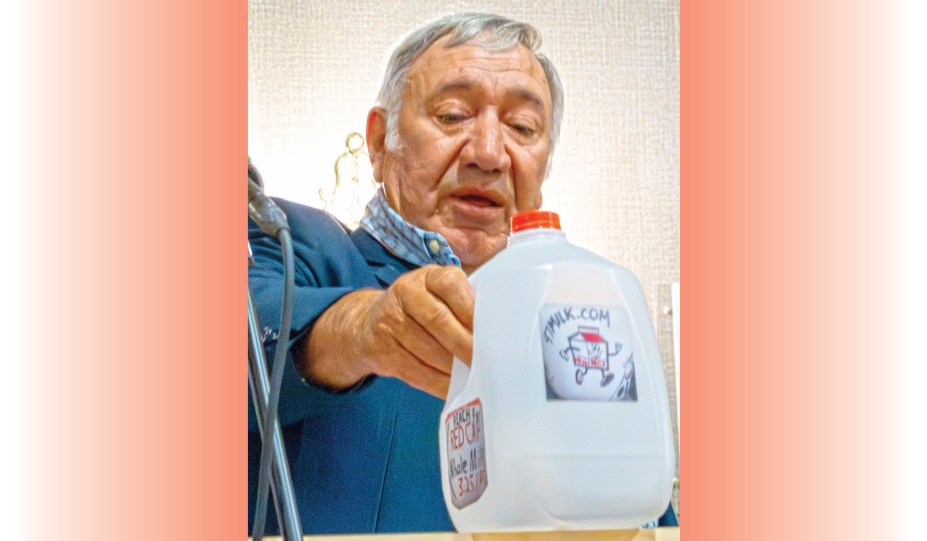 Nelson Troutman advocates for truth and whole milk, folk hero style
